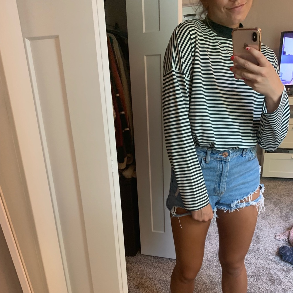Striped longsleeve T